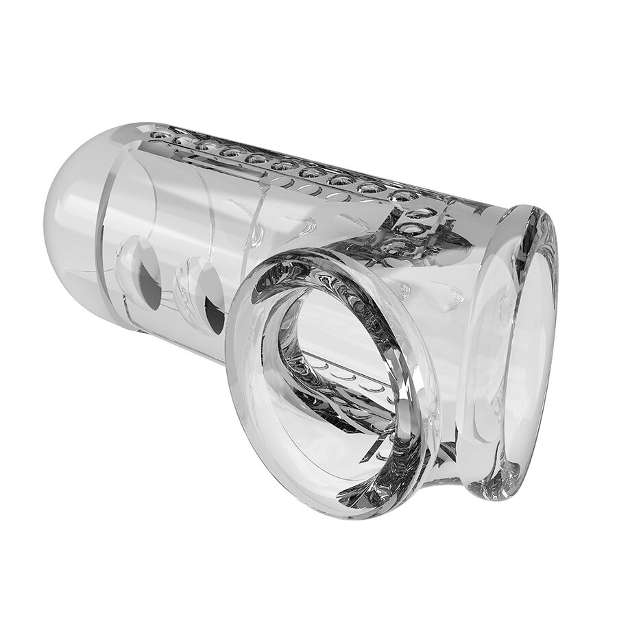 PRETTY LOVE - FUNDA PARA PENE TEXTURIZADA TRANSPARENTE - Imagen 6