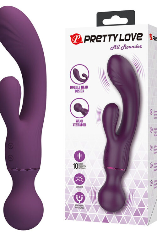 PRETTY LOVE – ALL ROUNDER VIBRADOR PUNTO G MORADO