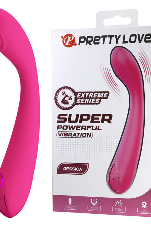 PRETTY LOVE – JESSICA VIBRADOR DE ALTA POTENCIA ROSA