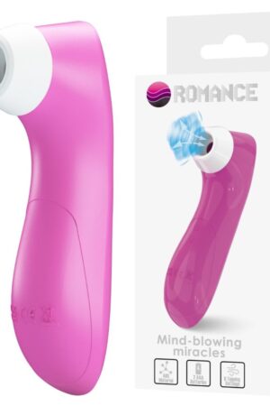ROMANCE - SUCCIONADOR DE CLÍTORIS CON TECNOLOGÍA DE PULSACIÓN ROSA