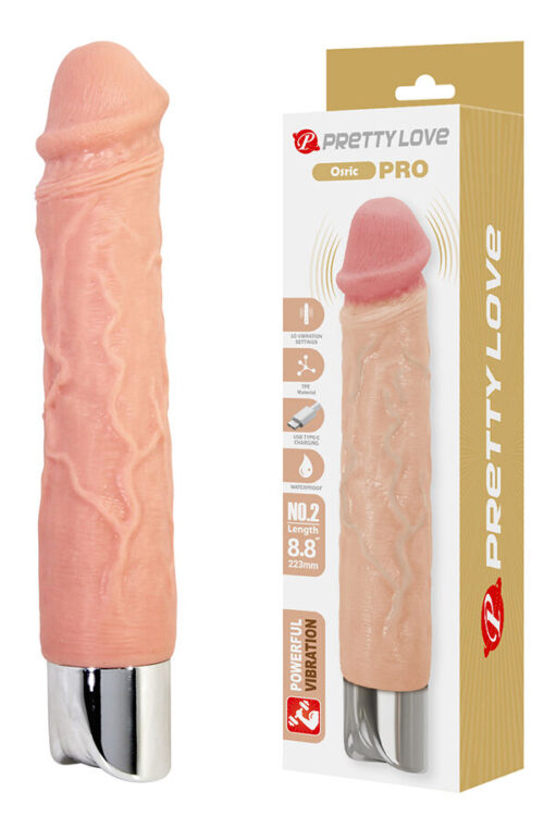 PRETTY LOVE – OSRIC PRO VIBRADOR REALÍSTICO FLEXIBLE