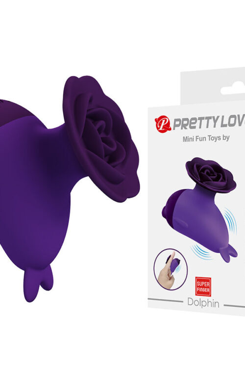 PRETTY LOVE – DOLPHIN MINI VIBRADOR CON SUJECIÓN