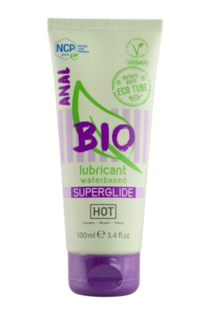 HOT - BIO LUBRICANT LUBRICANTE BIO BASE AGUA ANAL 100 ML