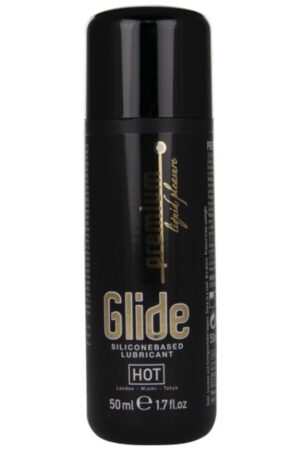 HOT - PREMIUM SILICONE GLIDE LUBRICANTE BASE SILICONA 50 ML