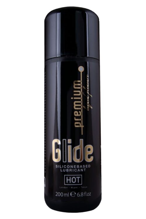 HOT – PREMIUM SILICONE GLIDE LUBRICANTE BASE SILICONA 200 ML