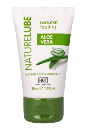 HOT - NATURE LUBE LUBRICANTE BASE AGUA ALOE VERA 30 ML