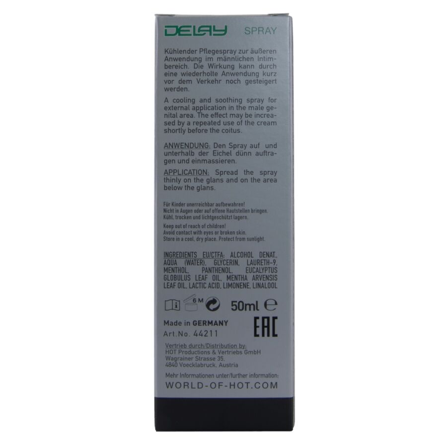 HOT - SPRAY RETARDANTE 50 ML - Imagen 4