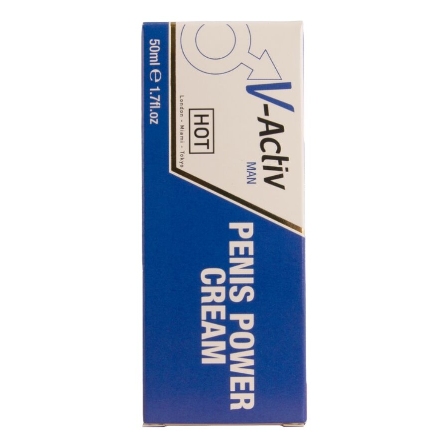 HOT - V-ACTIV PENIS POWER CREMA PARA HOMBRE 50 ML - Imagen 6