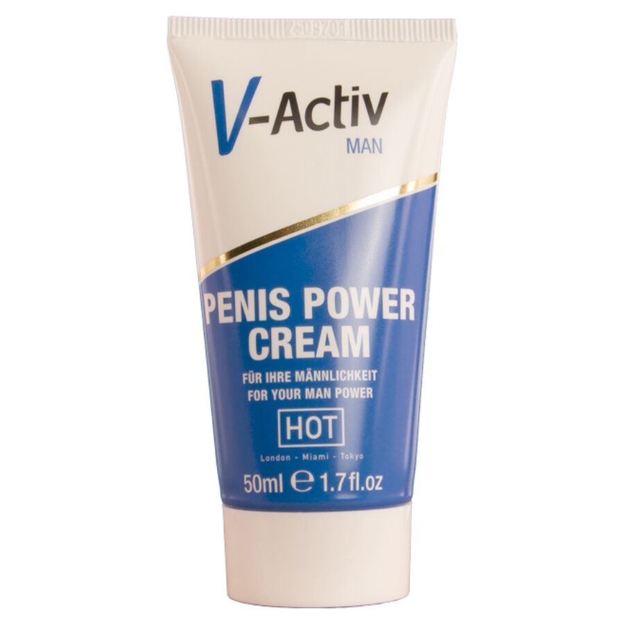 HOT - V-ACTIV PENIS POWER CREMA PARA HOMBRE 50 ML - Imagen 2