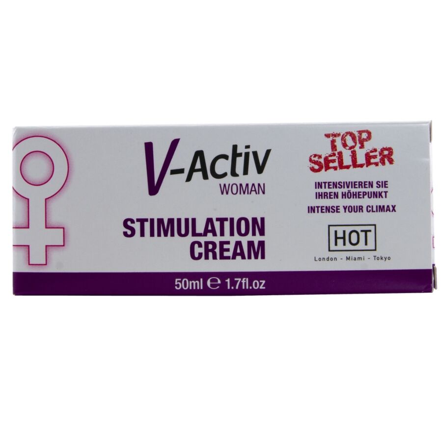 HOT - V-ACTIV CREMA ESTIMULANTE PARA MUJER 50 ML - Imagen 5