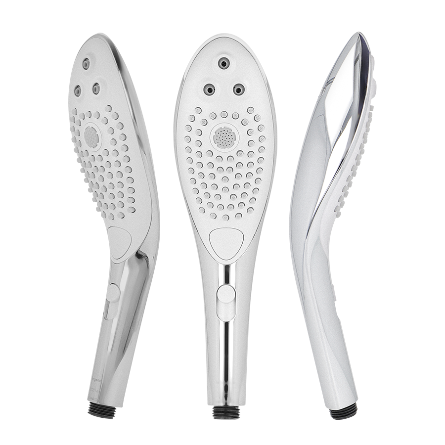 WOMANIZER - WAVE CABEZAL DE DUCHA ESTIMULADOR DE CLITORÍS PLATEADO - Imagen 3