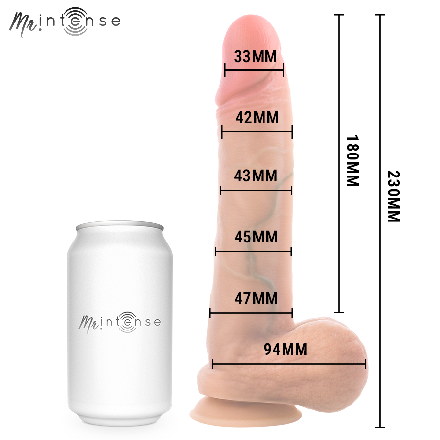 MR INTENSE - GARY L DILDO 23 CM - Ø- 4.7 CM - Imagen 5
