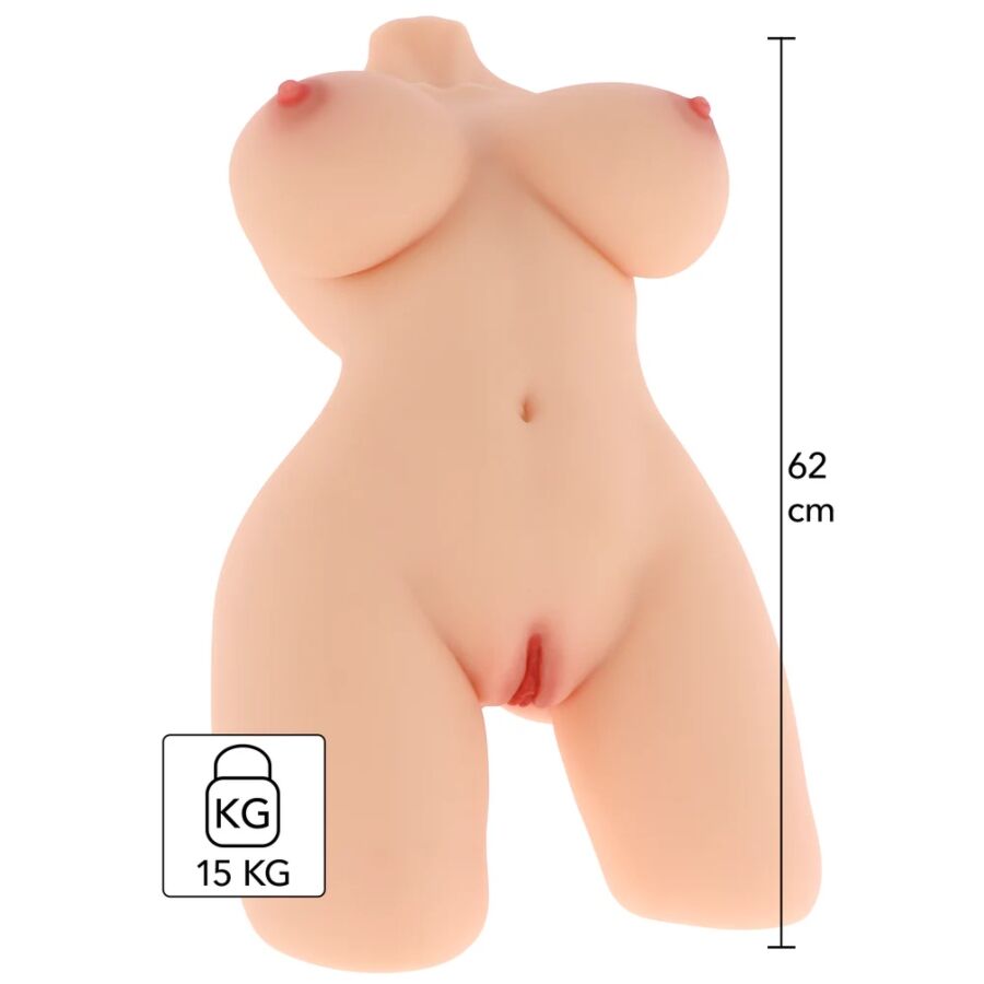HIDDEN DESIRE - BIG COLLEGE FUCK SLUT TORSO MASTURBADOR FEMENINO 15 KG - Imagen 9