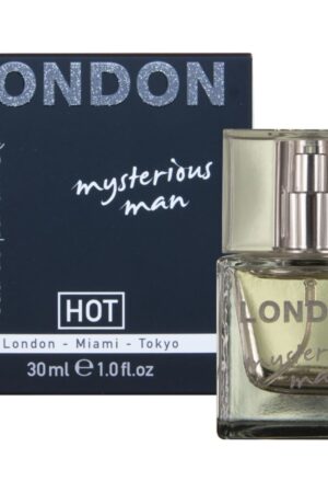 HOT - PERFUME CON FEROMONAS LONDON MYSTERIOUS HOMBRE 30 ML