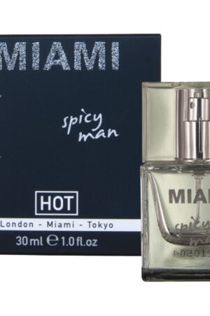 HOT - PERFUME CON FEROMONAS MIAMI SPICY HOMBRE 30 ML