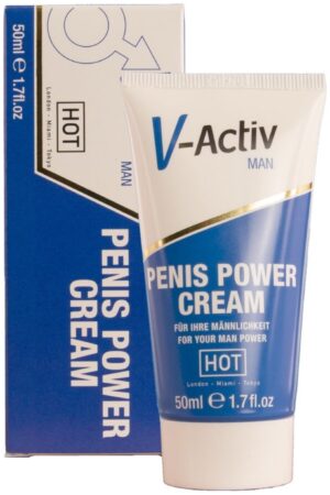 HOT - V-ACTIV PENIS POWER CREMA PARA HOMBRE 50 ML