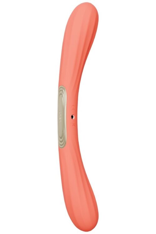 LELO – BOOMERANG VIBRADOR DE DOBLE EXTREMO ROJO CORAL