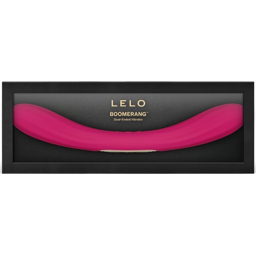 LELO - BOOMERANG VIBRADOR DE DOBLE EXTREMO CEREZA - Imagen 3