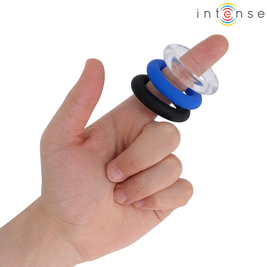 INTENSE - WICK SET DE 3 ANILLOS VARIOS COLORES - Imagen 6