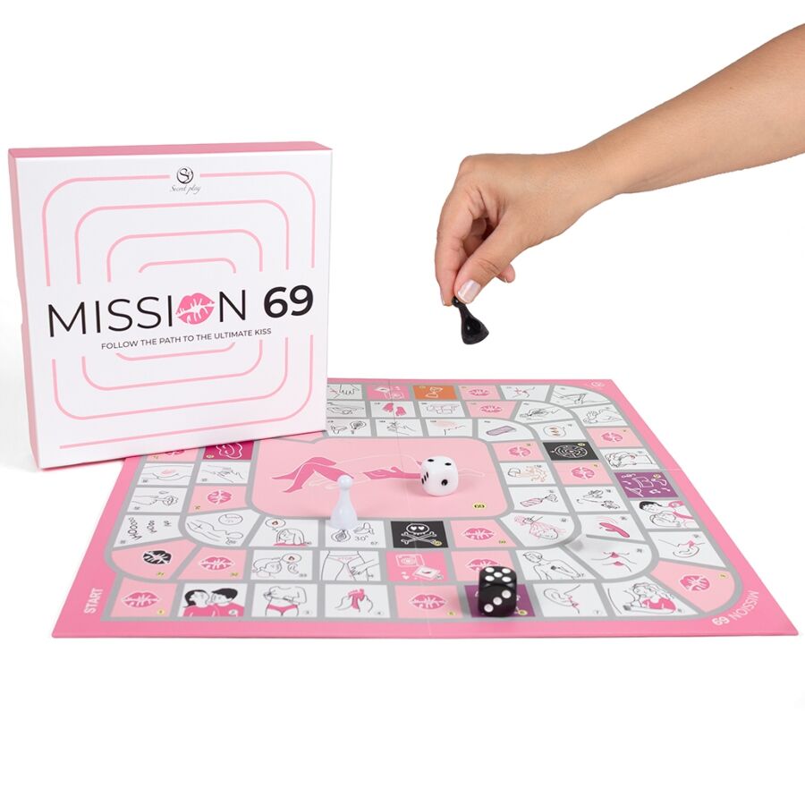 SECRET PLAY – JUEGO DE MESA PARA PAREJAS «MISSION 69»