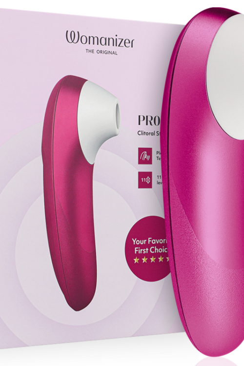 WOMANIZER – PRO VIBRANT ESTIMULADOR DE CLÍTORIS ROSA
