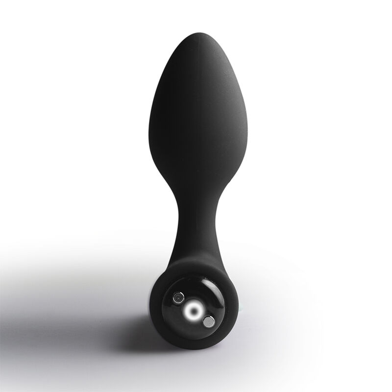 ROCKS-OFF - NOVA SOLARIS PLUG ANAL FINO RECARGABLE 16 FUNCIONES NEGRO - Imagen 5