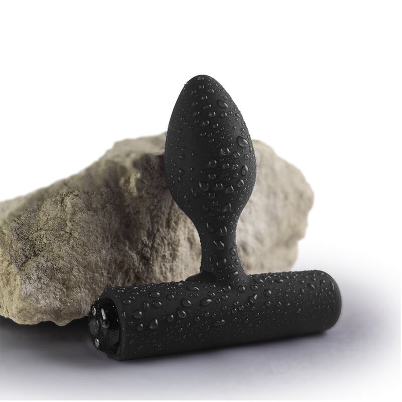 ROCKS-OFF - NOVA SOLARIS PLUG ANAL FINO RECARGABLE 16 FUNCIONES NEGRO - Imagen 7