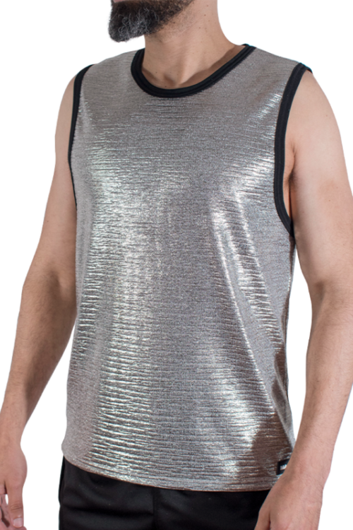 MACHO – CAMISETA BRILLO TEXTURA S/M