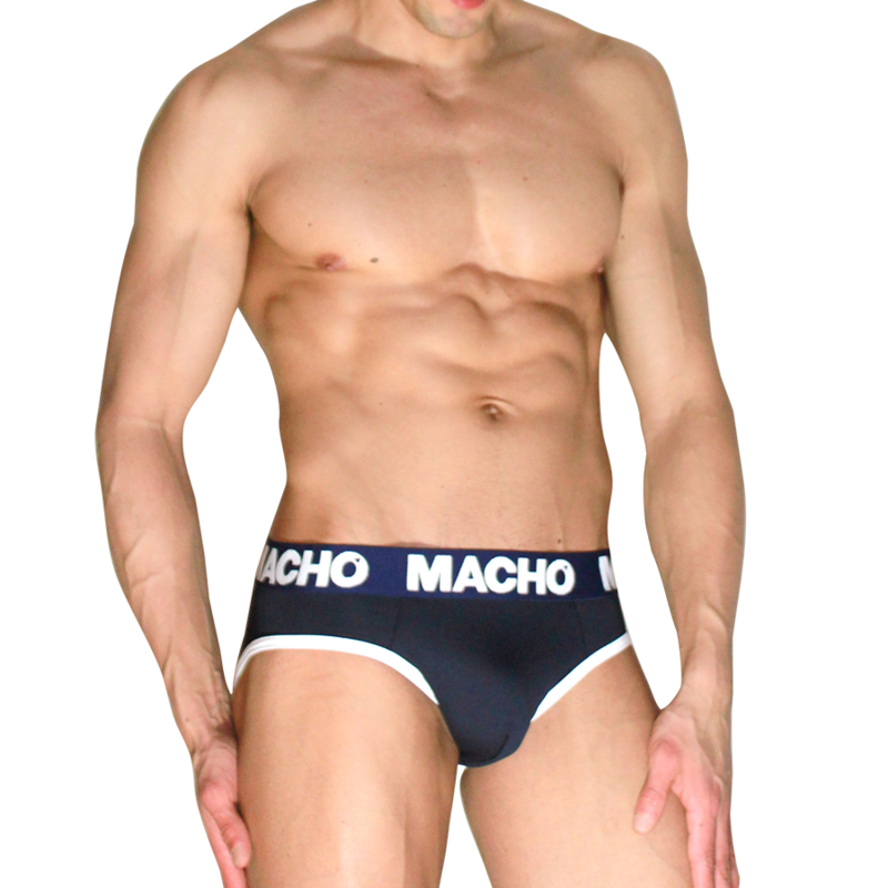 MACHO – MCH008 SLIP CLÁSICO AZUL MARINO M