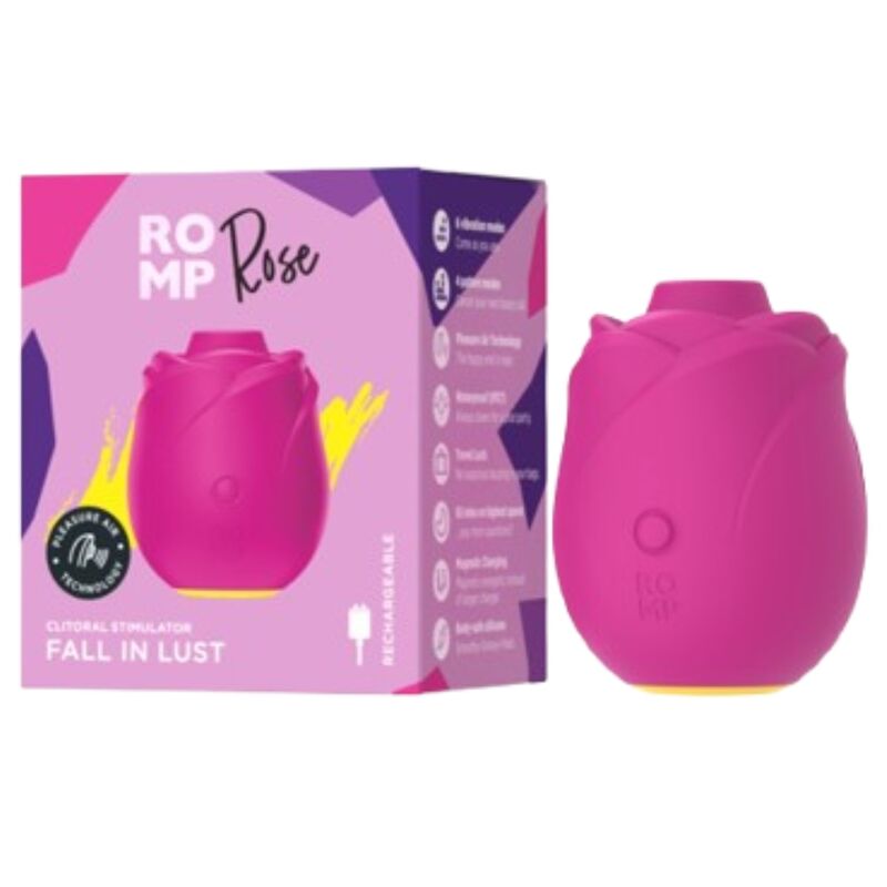 ROMP - ROSE SUCCIONADOR DE CLÍTORIS FORMA ROSA - Imagen 9