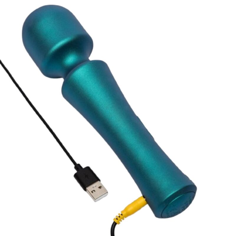 ROMP - PRESTO MINI WAND VIBRADOR CABEZAL FLEXIBLE VERDE - Imagen 5