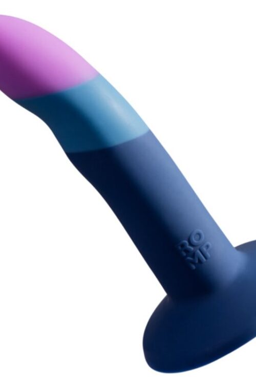 ROMP – PICCOLO DILDO SILICONA CON VENTOSA TRICOLOR 14 CM