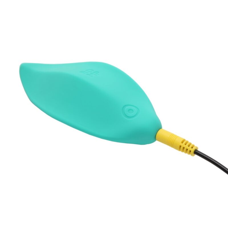 ROMP - WAVE VIBRADOR ESTIMULADOR DE CLÍTORIS FORMA ERGONÓMICA VERDE AGUA - Imagen 8