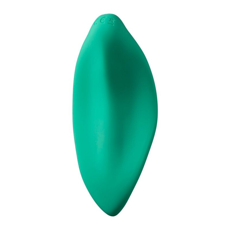 ROMP - WAVE VIBRADOR ESTIMULADOR DE CLÍTORIS FORMA ERGONÓMICA VERDE AGUA - Imagen 5