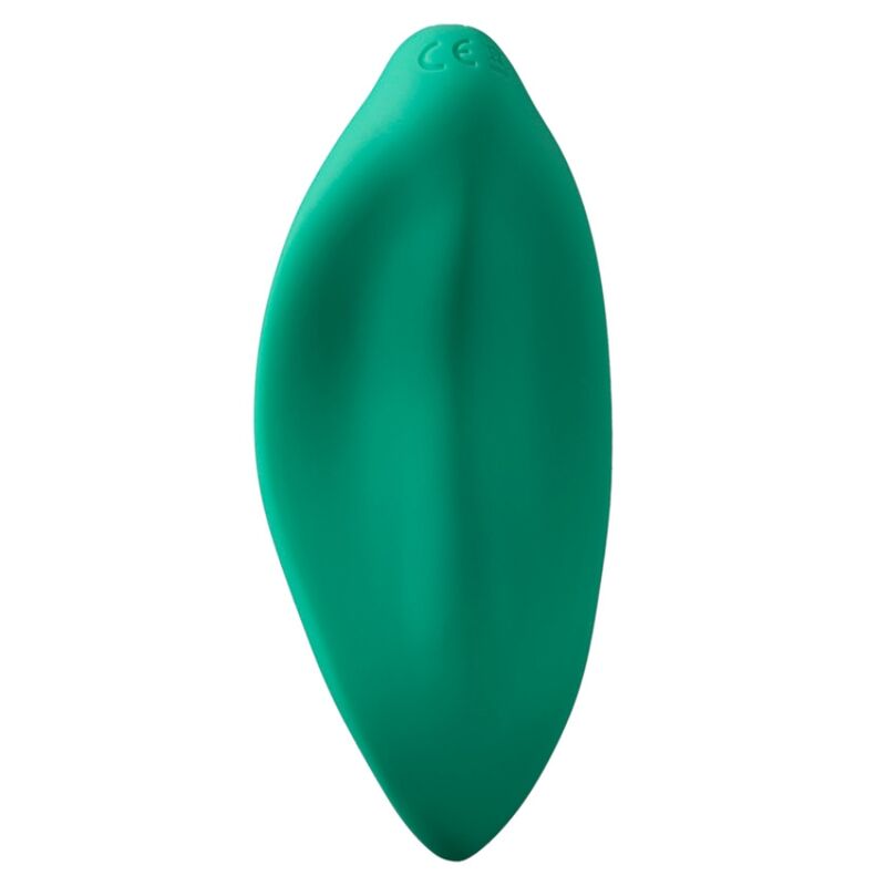 ROMP - WAVE VIBRADOR ESTIMULADOR DE CLÍTORIS FORMA ERGONÓMICA VERDE AGUA - Imagen 6
