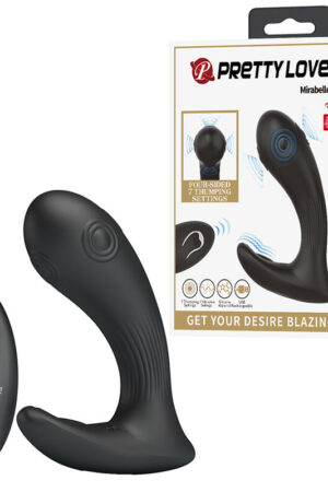 PRETTY LOVE - MIRABELLE VIBRADOR PROSTÁTICO CON CONTROL REMOTO