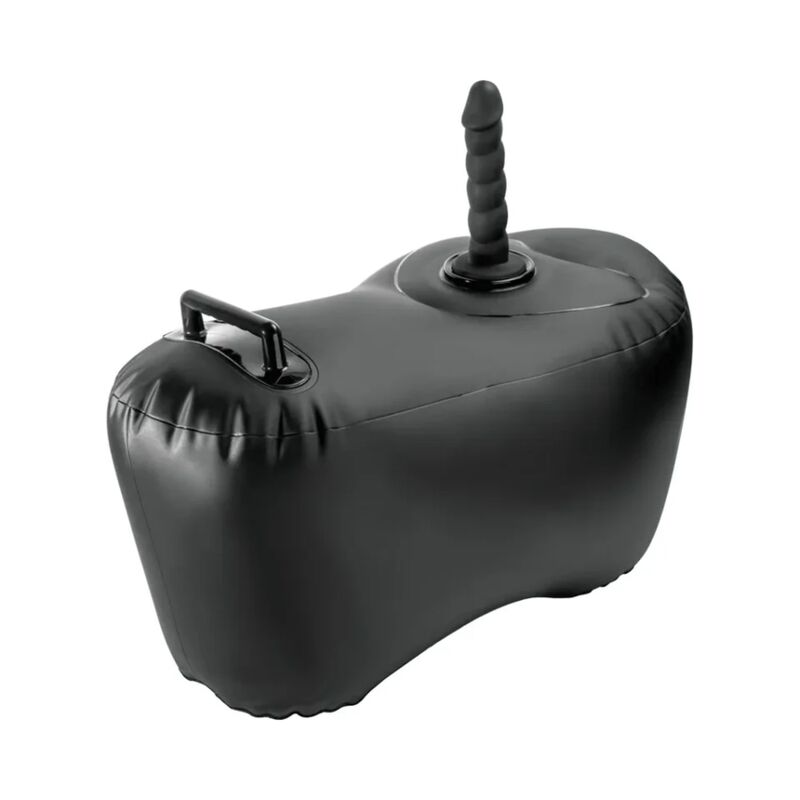 FETISH FANTASY SERIES - SILLÓN HINCHABLE BODY DOCK CON DILDO 69,2 CM NEGRO