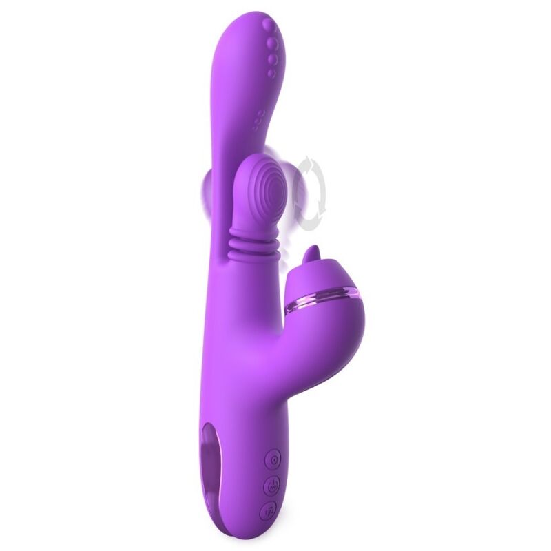 FANTASY FOR HER - VIBRADOR RABBIT INTIMOTION PULSE PRO VIBE MORADO - Imagen 4