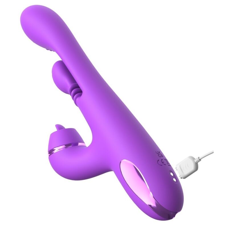 FANTASY FOR HER - VIBRADOR RABBIT INTIMOTION PULSE PRO VIBE MORADO - Imagen 5