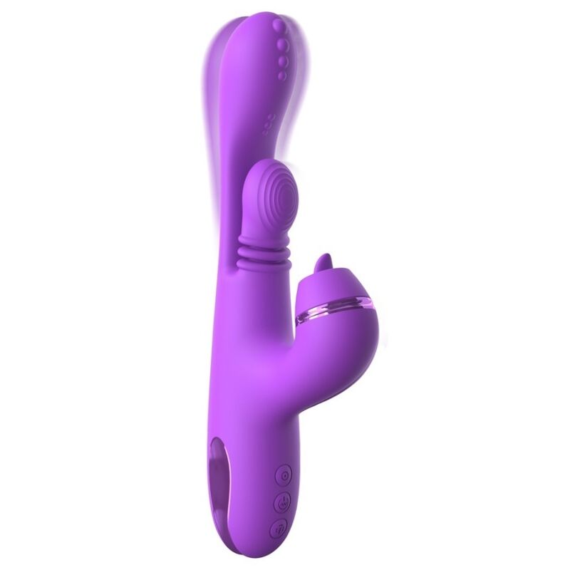 FANTASY FOR HER - VIBRADOR RABBIT INTIMOTION PULSE PRO VIBE MORADO - Imagen 6
