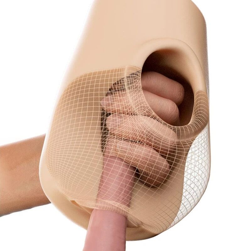 PDX PLUS - MASTURBADOR VAGINA REALÍSTICA PUSSY POUNDER SQUEEZE STROKER 18 CM - Imagen 7