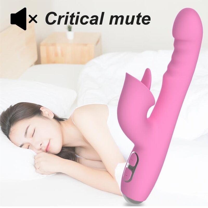 NALONE - T-MAY VIBRADOR RABBIT CON EMPUJE Y MOVIMIENTO OSCILANTE - Imagen 6
