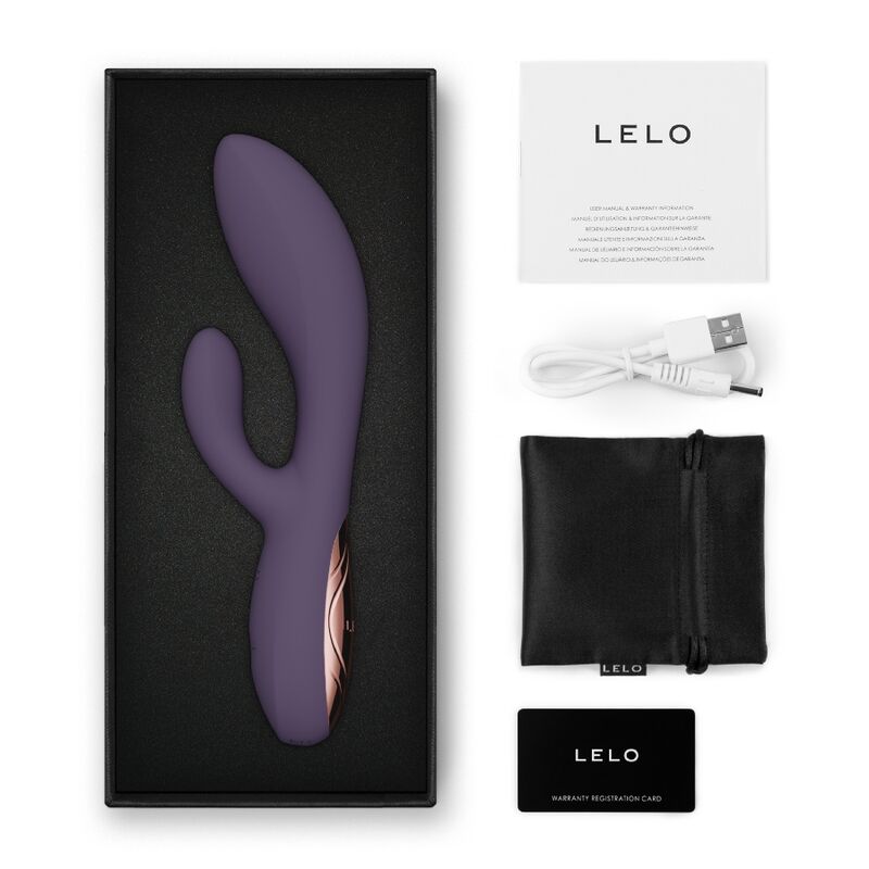 LELO - INA THRUST VIBRADOR RABBIT CON EMPUJE MORADO - Imagen 11