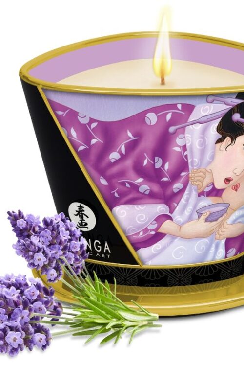 SHUNGA – VELA DE MASAJE LAVANDA 170 ML