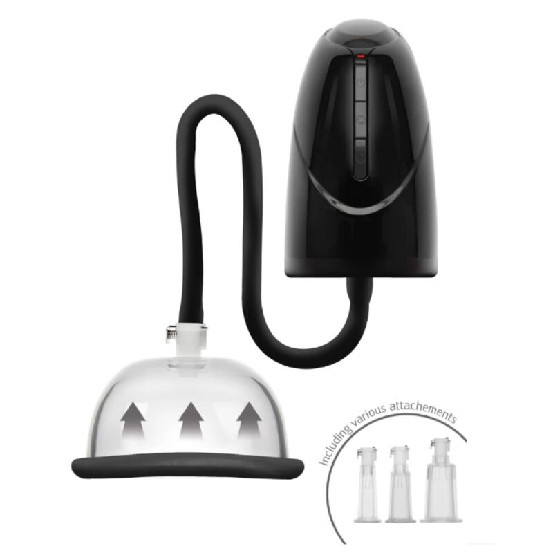 SHE.E.O - BOMBA AUTOMÁTICA DE VACÍO PARA VAGINA Y CLÍTORIS NEGRA - Imagen 4