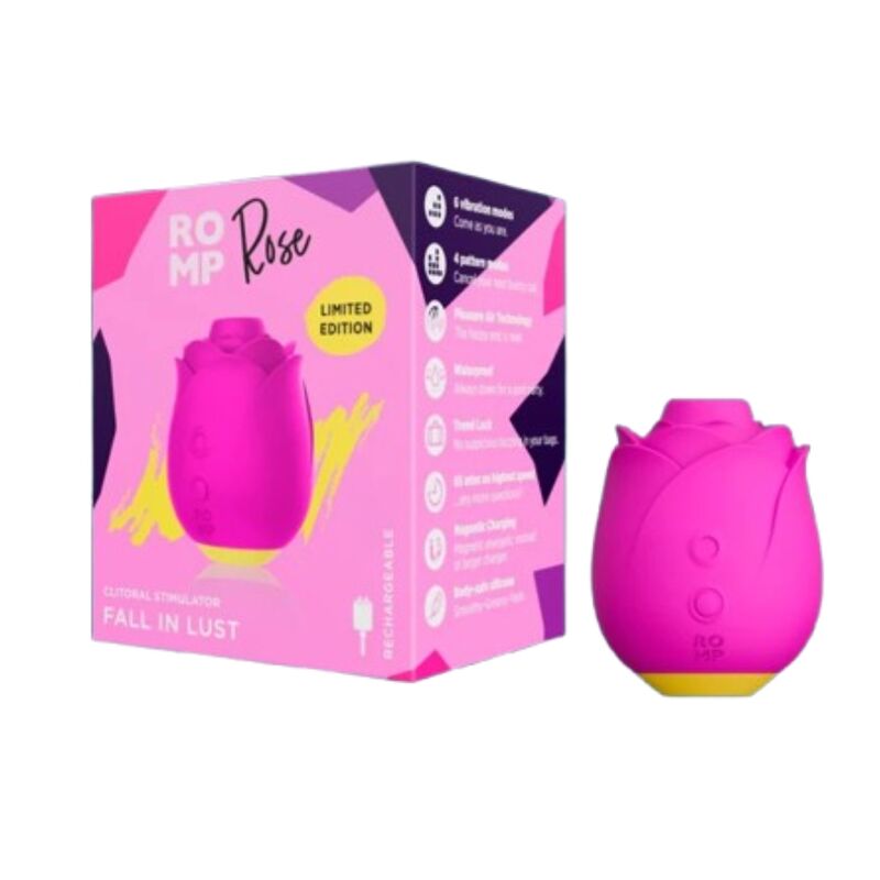 ROMP – ROSE 2.0 SUCCIONADOR DE CLÍTORIS FORMA ROSA