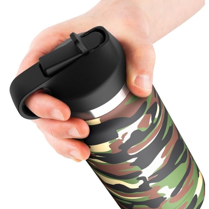 PDX PLUS - MASTURBADOR DISCRETO FAP FLASK HAPPY CAMPER CAMUFLAJE - Imagen 5