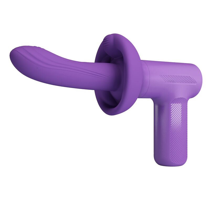 PRETTY LOVE – VITO PISTOLA DE MASAJE CON EMPUJE 5 MODOS MORADO