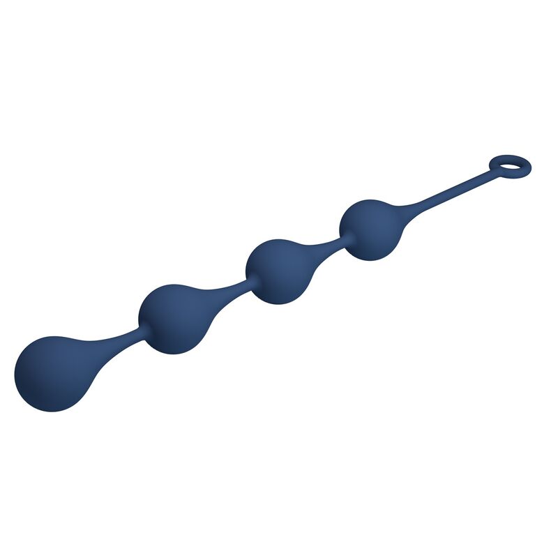 MR PLAY - BOLAS ANALES SILICONA AZUL TALLA XL -Ø- 52,5 CM - Imagen 8