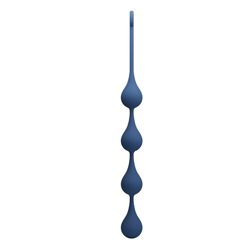 MR PLAY - BOLAS ANALES SILICONA AZUL TALLA XL -Ø- 52,5 CM - Imagen 3